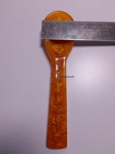 Cuchara de resina de diseño moderno en forma de corazón para cocinar cuchara para utensilios de cocina uso mejor cuchara de resina pequeña de Javed artesanías - Product Image 3