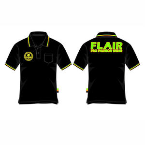 Gran oferta de algodón 100% para hombre, camiseta Polo personalizada de buena calidad, Color sólido, estilo informal, patrón, 180g, tela, peso frontal - Product Image 2