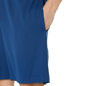 Short de jogging athlétique bleu à conception de logo personnalisé Short de gym léger et à séchage rapide pour l'été - Product Image 2