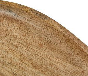 Acacia wood fish spoon rest eco friendly <b>kitchen</b> utensil holder rustic countertop <b>accessory</b> farmhouse coastal home <b>decor</b> - Product Image 3