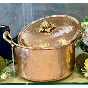 Nuevo aspecto con precio razonable plato de cobre hecho a mano minimalista seguro cobre puro exportador indio occidental con calidad superior - Product Image 5