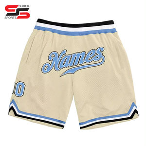 Pantalones cortos de béisbol de servicio OEM para ropa deportiva, pantalones cortos de baloncesto personalizados para hombre, pantalones cortos de béisbol para entrenamiento - Product Image 1