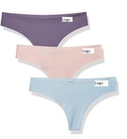 Tanga de Cintura Baja para Mujer, Nueva, Súper Suave, Transpirable, Ecológica, Tejida, Sin Costuras, Elástica, de Secado Rápido