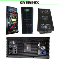Modules d'amplificateur de subwoofer alimenté 1200W 4ohm 800w 8ohm 12''15''18'' Amplificateurs de haut-parleurs actifs numériques Module d'amplificateur de son