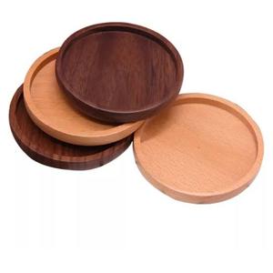 Posavasos de té con acabado personalizado para artículos de cocina, Juego de 4 posavasos de forma redonda con diseño personalizado - Product Image 6