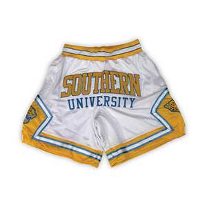 Shorts Deportivos Casuales para Hombre de la Universidad del Sur, Bordados Personalizados, de Secado Rápido, Transpirables, de Malla, Cintura Alta con Cordón Ajustable, para Baloncesto - Product Image 1