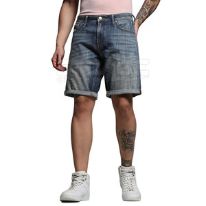 Shorts en jean décontractés pour hommes 100 % coton légers - Écologiques, respirants, confortables - Vente en gros - Product Image 3