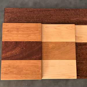 Tabla de cortar de madera y plato de servir Forma rectangular duradera 12mm de espesor - Product Image 1