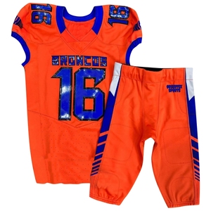 Uniforme de football américain en sergé Ensemble d'uniformes de football américain pour jeunes Uniformes de football américain pour ensembles d'équipe - Product Image 6