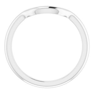 Stuller Wedding Band 51243:1086P SS - Product Image 2