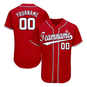 Camiseta de Béisbol Personalizada para Hombre, Transpirable, con Diseño Personalizado, Servicio OEM, Ropa de Softbol, 100% Poliéster, Secado Rápido - Product Image 3