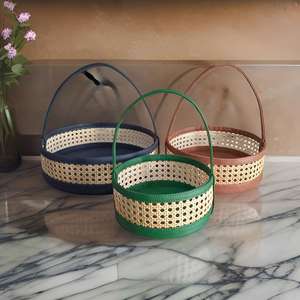 Nordic Ins Boîte De Rangement En Cuir PU Bijoux Cosmétiques Clé Boîte De Rangement Bureau En Cuir Valet Plateau - Product Image 1