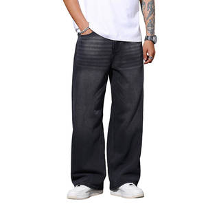 Pantalones vaqueros holgados de tendencia superior para hombre, ropa de calle personalizada, gran oferta, diseño personalizado, el mejor Material, pantalones vaqueros holgados usados para hombre - Product Image 1
