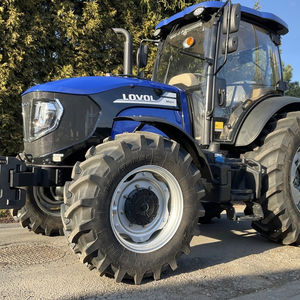 Venta al por mayor mejor calidad Lovol 4WD Tractor de granja 40HP 50HP 60HP 70HP 90HP 100HP con cargador Venta caliente precio de fábrica de suministro - Product Image 3