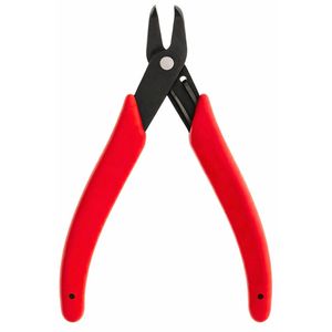 คีมหนีบจมูกแบบงอได้90องศาเครื่องมือสำหรับเครื่องประดับแบบมืออาชีพสีแดงคีมตัดลวดเครื่องมือช่างแม่นยำ - Product Image 1