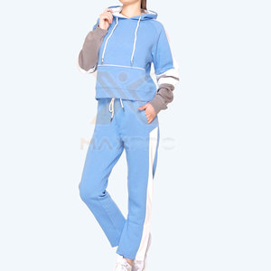 Trajes Deportivos para Mujer Hechos Profesionalmente en Grandes Cantidades, Servicio OEM, Último Estilo, Traje Deportivo de Algodón para Mujer - Product Image 3