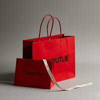 Sacs à provisions en papier laminé de luxe avec logo personnalisé Emballage de détail réutilisable de qualité supérieure pour boutiques et carton personnalisé