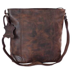 Stylish Lightweight Women's Genuine Leather <b>Crossbody</b> <b>Hobo</b> <b>Bag</b> Large Capacity Zipper Two Shoulder Straps Durable for Office Use - Product Image 1