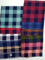 Vente en gros usine : Tissu tissé 100% Coton TC à carreaux, teint en fil, pour chemises et robes garçons et filles, disponible auprès des exportateurs indiens