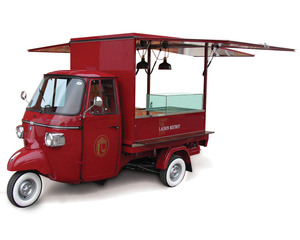 TVS King Deluxe Plus, Triciclo Motorizado de Tres Ruedas con Carrocería Cerrada para Pasajeros, Refrigerado por Agua, con Frenos de Disco, de Gasolina, 3-4 Personas - Product Image 1