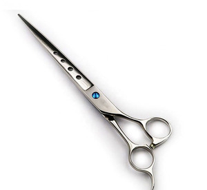 Ciseaux de barbier professionnels de haute qualité pour la beauté, coupe et effilage de cheveux personnalisés, super coupe avec manche en acier - Product Image 2