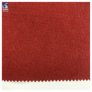 YX1195 280gsm Matte Dark Red Polyester Cheap <strong>Twill</strong> <strong>Fabric</strong> <strong>1</strong> Yard Women's Dresses Elastic Polyester <strong>Twill</strong> <strong>Fabric</strong> Woven - Product Image 2
