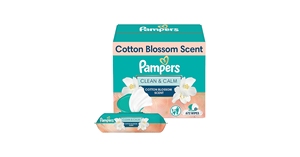 Lingettes Premium Pampers Clean and Calm : Solution de soin doux pour bébé avec formule apaisante et respectueuse de la peau - Product Image 4