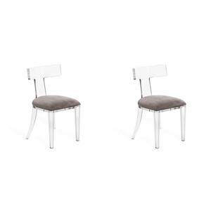 Luxury Hotel Home Living Room Furniture Transparent Plastic N Shape Foldable <b>Chair</b> for Sale Hospital Workshop Use - Product Image 2