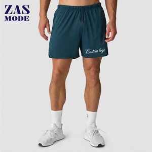 Pantalones Cortos Deportivos Casuales de Verano para Hombre, Oxford, Cintura Elástica Media, Ajuste Holgado, Color Sólido, Secado Rápido, Transpirables, Cierre de Cremallera, Largo hasta la Rodilla, Talla XL - Product Image 1