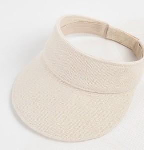 New Wholesale <b>Summer</b> Uv Protection Travel Visor <b>Hat</b> Women <b>Lady</b> Fashion Beach Daily Lifeguard Jute Sun Visor Caps - Product Image 3