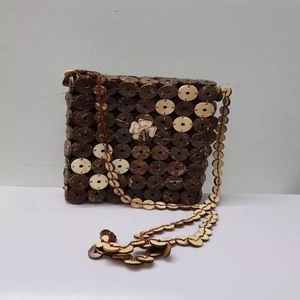 Bolso de mano de cáscara de coco para mujer, bolsa de mano de alta calidad, a la moda, hecho en Vietnam con precio de fábrica - Product Image 2