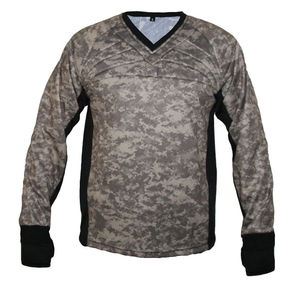 Top Deal Design <b>Padded</b> Paintball Uniform Jersey 100% Cotton Anti-Wrinkle Breathable Loose Fit Customized Logo Men's T-shirts - Product Image 5