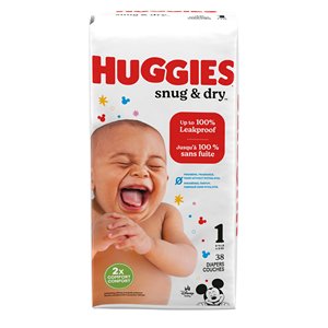 Couches pour bébé Huggies Snug & Dry Toutes les tailles disponibles Achetez maintenant Livraison rapide Meilleur prix En stock Vente en gros Économisez gros en solde - Product Image 1