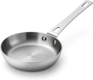 Poêle antiadhésive avec couvercle en verre, compatible induction, poêle profonde, revêtement marbré, ustensiles de cuisine - Product Image 6