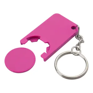 Portachiavi Personalizzato in Plastica Beka con Token, Gadget Personalizzabili - Product Image 3