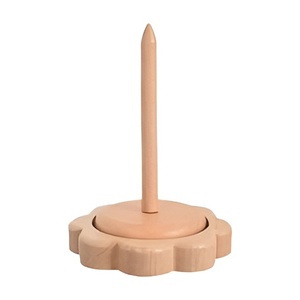 Produits en bois personnalisés à bas prix distributeur de porte-boule de fil en bois de vente chaude pour le crochet porte-fil de bois pour le tricot - Product Image 5