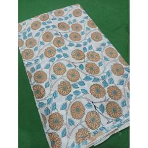 Premium Cotton Printed Fabric Smooth Texture Breathable Colorfast Material Best for Summer Dressmaking and Tailoring Work - Product Image 3