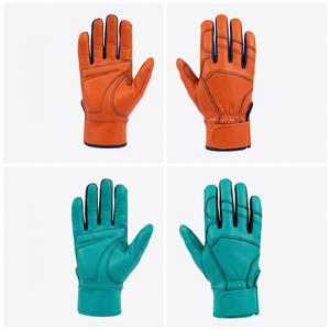 Gants de baseball personnalisés de qualité supérieure avec logo OEM, cuir souple, adhérence durable pour les sports de plein air, équipement de qualité professionnelle, boîte d'accessoires - Product Image 5