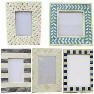 Mother of Pearl Photo <b>Frame</b> Handmade Resin Inlay MOP <b>Picture</b> <b>Frame</b> with Resin for Home and Living - Product Image 4