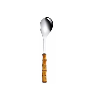 High Quality Sustainable Food Grade Stainless Steel <b>Flatware</b> <b>Set</b> with Mirror Polish Modern Wood Handle for Hotel Use Made India - Product Image 5
