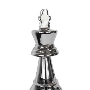 Pièce d'échecs en bois poli brillant, décoration de table, pièce d'échecs élégante faite à la main, sculpture, presse-papier, articles cadeaux promotionnels - Product Image 3