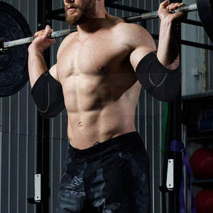 Mangas de codo de gimnasio de neopreno de alta calidad Equipo de elevación de potencia Premium del fabricante de Pakistán - Product Image 3