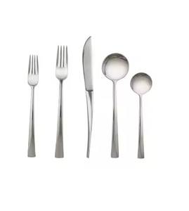 Ensemble de couverts en acier inoxydable pour restaurant, fourchette, couteau, cuillère, couverts pour hôtel, vaisselle de table - Product Image 6