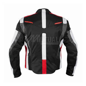 Chaqueta de moto de hombre de alta calidad nueva llegada técnica impresa de cuero transpirable bajo MOQ mejor venta - Product Image 2