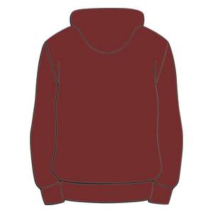 Année de fondation DST Delta Maroon Pullover Hoodie Premium Cotton Blend Greek Sorority Apparel Divine Nine HBCU Soror Hoodie - Product Image 3