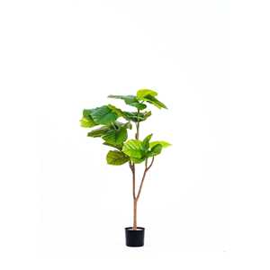 Árbol Umbellata de ficus artificiales verdes de 120 cm - Product Image 1