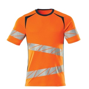 Camisetas de manga corta de ropa de trabajo de alta visibilidad para hombres Característica personalizable de algodón y poliéster a prueba de agua - Product Image 1