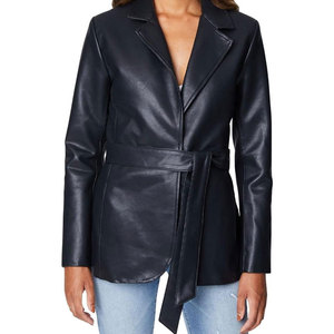 Chaquetas de Cuero para Mujer a Bajo Precio, Nueva Colección de Moda, Chaquetas de Cuero Personalizadas al por Mayor - Product Image 1