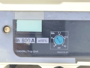 T- ERASAKI TEM-BREAK XS800NJ MCCB CIRCUIT BREAKER 800A 3-POLE 690V AC INDUSTRIAL BREAK - Product Image 4