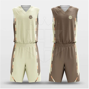 El mejor diseño de alta calidad, ropa deportiva personalizada para exteriores, uniforme de baloncesto Reversible, Material de poliéster 100% - Product Image 3